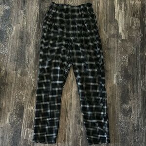 Plaid pants